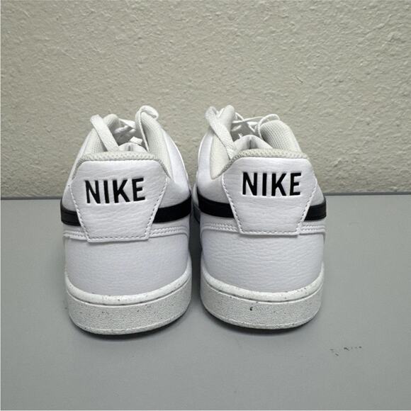 Nike Men's Court Vision Low Next Nature in White/Black  DH2987-101 size 11 - Picture 4 of 5